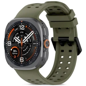 Tech-Protect Silicone Air olivová / Řemínek pro Samsung Galaxy Watch Ultra / 47 mm / Silikon