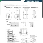 ATM výsuv Premium Box 450/180mm, šedý (52_3PB2_450_55)