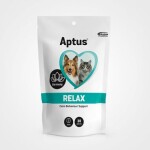 Aptus Relax vet 30 ks / Doplňkové krmivo ve formě žvýkacích tablet proti úzkosti a stresu (A-159503)