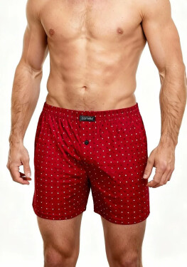 Pánské trenýrky Comfort 002/334 červené - Cornette XL