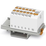 Phoenix Contact 3273100 blok rozvaděče 28.6 mm pružinová svorka bílá 8 ks