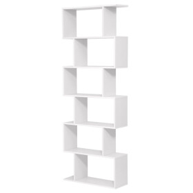 Knihovna Amarante (bílá, 70x190,5x24 cm)