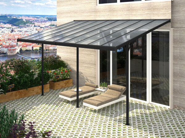 ROJA BRUCE H pergola - TRANSPARENTNÍ polykarbonát