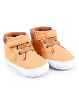 Yoclub Dětské chlapecké boty OBO-0199C-6800 Brown měsíců