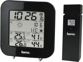 Hama EWS-200 meteostanice černá