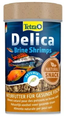 Tetra Delica Brine Shrimps / Krmivo pro ryby / sušené krevetky / 100 ml (A1-734029)