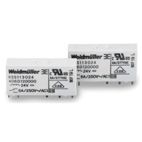 Weidmüller RSS113005 05Vdc-Rel1U zátěžové relé 5 V/DC 6 A 1 přepínací kontakt 1 ks