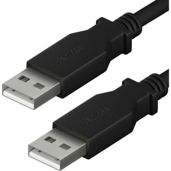 YENKEE YCU 012 BK Kabel USB-A 2.0 (M) - USB-A 2.0 (M) 1.5m černá (8590669353149)