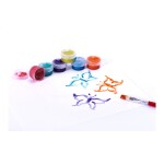 Astra Astra, 301116001, metalické barvy s flitry, 6 ks