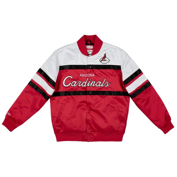 Mitchell & Ness Pánská bunda Arizona Cardinals NFL Script Heavyweight Satin Velikost: M