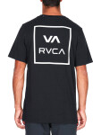 RVCA VA ALL THE WAYS black pánské tričko krátkým rukávem