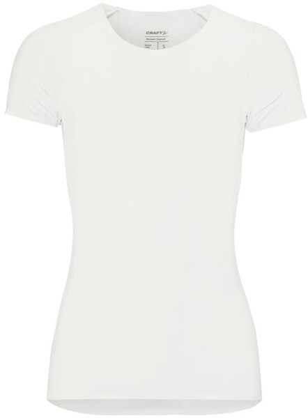 Běžecké tričko CRAFT PRO Dry Nanoweight SS - bílé Velikost textilu: L