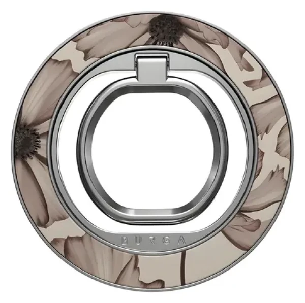 Burga Magnetic Ring Holder stříbrná, Barely Yours / Prstenový držák telefonu / Magnetické uchycení (DE_03MR_MAGNETIC_RING_SILVER)