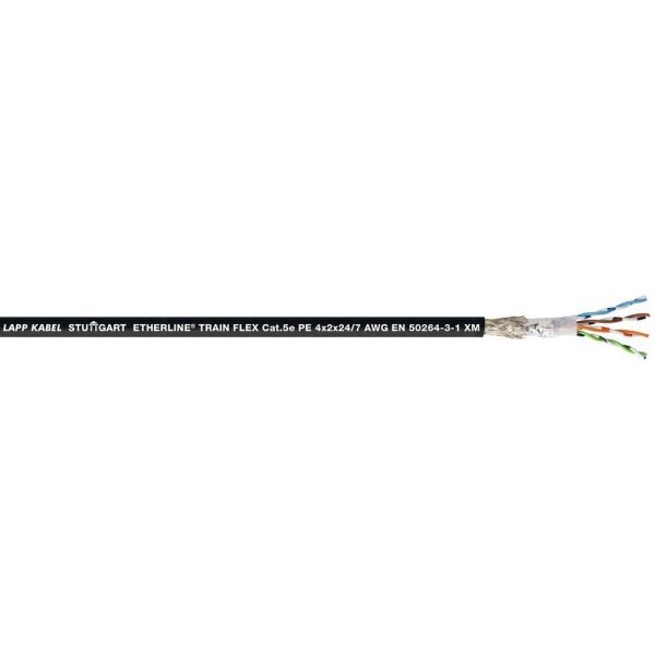 LAPP 2170907/1000 ethernetový síťový kabel ETHERLINE® TRAIN černá 1000 m