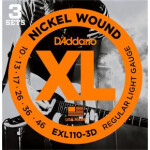 D'Addario EXL110-3D Regular Light - .010 - .046