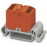 Phoenix Contact 3273136 blok rozvaděče 15.6 mm pružinová svorka červená 10 ks