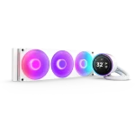 NZXT Kraken Elite 360 RGB V2 bílá / 3x 120mm / Fluid Dynamic Bearing / 30 dB @ 2400 RPM / 75.12 CFM / AMD + Intel (RL-KR36E-W2)