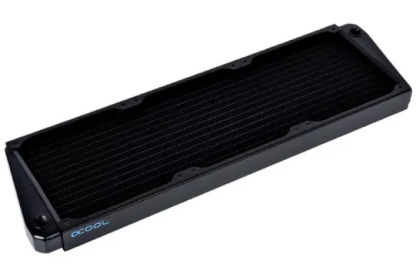 Alphacool NexXxoS ST30 Full Copper X-Flow 420mm černá / Radiátor / 3× 140 mm / 30 mm (14243)
