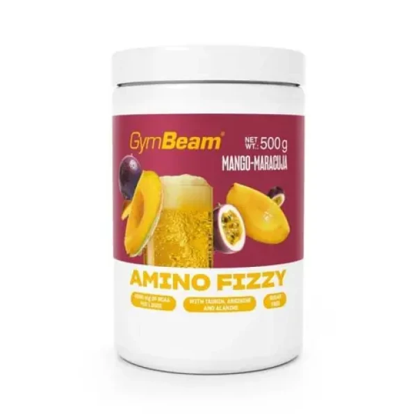 Amino Fizzy - GymBeam (mango marakuja, 500 g) (115714-3-500g-mangomaracuja)