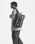 Batoh Herschel Supply Little America Mid-Volume Raven Crosshatch