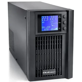 Qoltec Uninterruptible Power Supply / UPS / 1kVA / 800W / AVR / LCD / čistý sinus (52640)