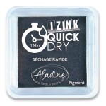 Razítkovací polštářek IZINK Quick Dry rychleschnoucí - černý