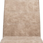 Jídelní židle, béžová, látka, HC-483 CRM3