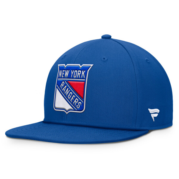 Fanatics Pánská kšiltovka New York Rangers NHL A/CAP Structured Mid Crown Adjujtable Square Visor Snapback