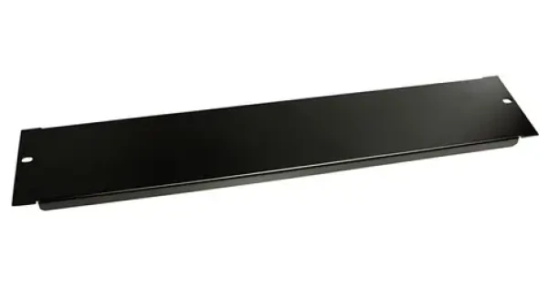 StarTech Záslepka do 19" racku 2U černá / Záslepka / Ocel / 19" (BLANKB2)