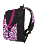 Bagmaster studentský batoh BAG Purple/White/Black,