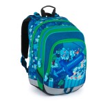 Bagmaster školní batoh ALFA 21 B Blue/Green