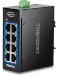 TRENDnet TI-GLC80 / Switch / 8-port / 10/100/1000 Mbps / DIN lišta / Unmanaged / IP30 (TI-GLC80)