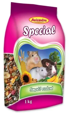 AVICENTRA Special krmná směs pro malé hlodavce / 1 kg / Křeček, myš, pískomil, potkan, osmák degu (725-1741)