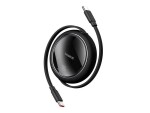 Kabel BASEUS Free2Draw USB-C/USB-C 1m Black 100W