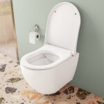 WC závěsné VitrA S60 bílé včetně sedátka, zadní odpad 7510-003-6319 7510-003-6319