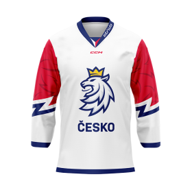 Fan dres David Pastrňák #88 CCM Český Hokej ČESKO bílý Velikost: