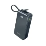 SBS 10000 mAh tmavě šedá / Powerbanka / 20 W / integrovaný kabel USB-C / LCD displej (TTBB10000LCDTCPD20B)
