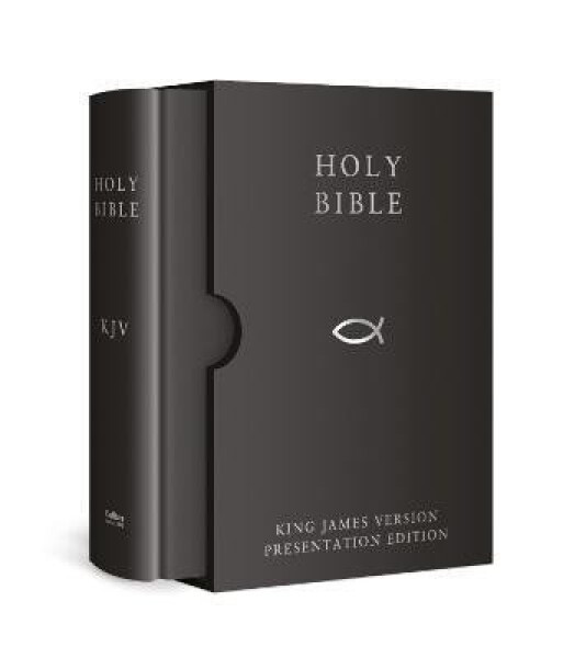 HOLY BIBLE: King James Version (KJV) Black Presentation Edition - James Version King