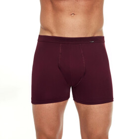 Pánské boxerky 092 Authentic claret 3XL