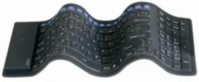Keysonic ACK-126RF / US / Rubber Compact Keyboard (ACK-126RF US)