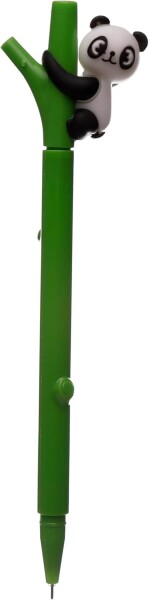 Puckator Puckator, kuličkové pero s tenkým hrotem, motiv panda, 1 ks Barva: Tmavě zelená