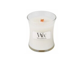 WoodWick Linen svíčka váza 85g