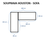 Rojaplast HOUSTON ratanová souprava