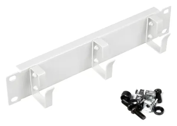 Equip EZMR-10-G bílá / Kabelový kroužek do racku / 10" / 1U / kov (EZMR-10-G)