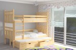 BRADOP Poschoďová trojpostel VAŠÍK B902 ROZMĚR: 90 x 210 cm - ATYP