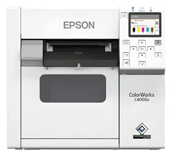 Epson ColorWorks CW-C4000e MK bílá / Tiskárna štítků / Inkoustová / 1200x1200 dpi / USB (C31CK03102MK)