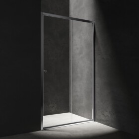OMNIRES - BRONX posuvné sprchové dveře, 120 cm chrom / transparent /CRTR/ S2050120CRTR