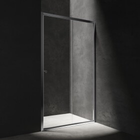 OMNIRES - BRONX posuvné sprchové dveře, 130 cm chrom / transparent /CRTR/ S2050130CRTR