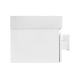 Koupelnová skříňka s umyvadlem SAT B-WAY 119x30x45 cm bílá lesk BWAY120WU2 BWAY120WU2