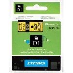 Dymo originální páska do tiskárny štítků, Dymo, 91204, S0721640, černý tisk/zelený podklad, 4m, 12mm, LetraTag plastová páska